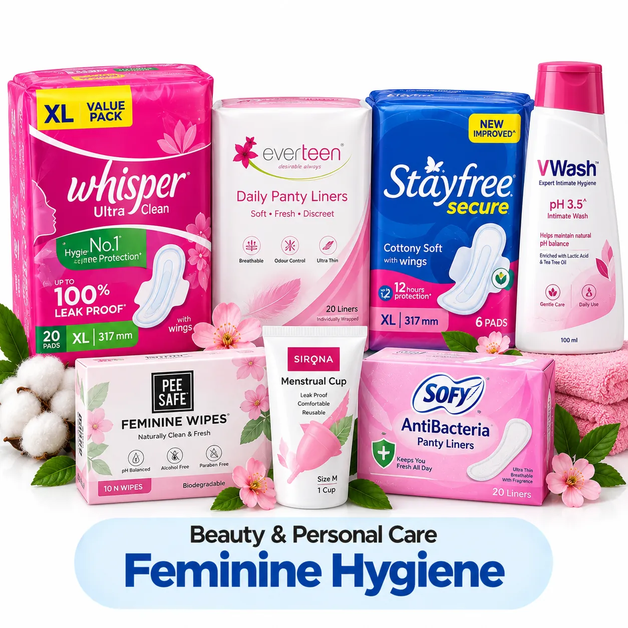 Stayfree Secure XL Sanitary Pads